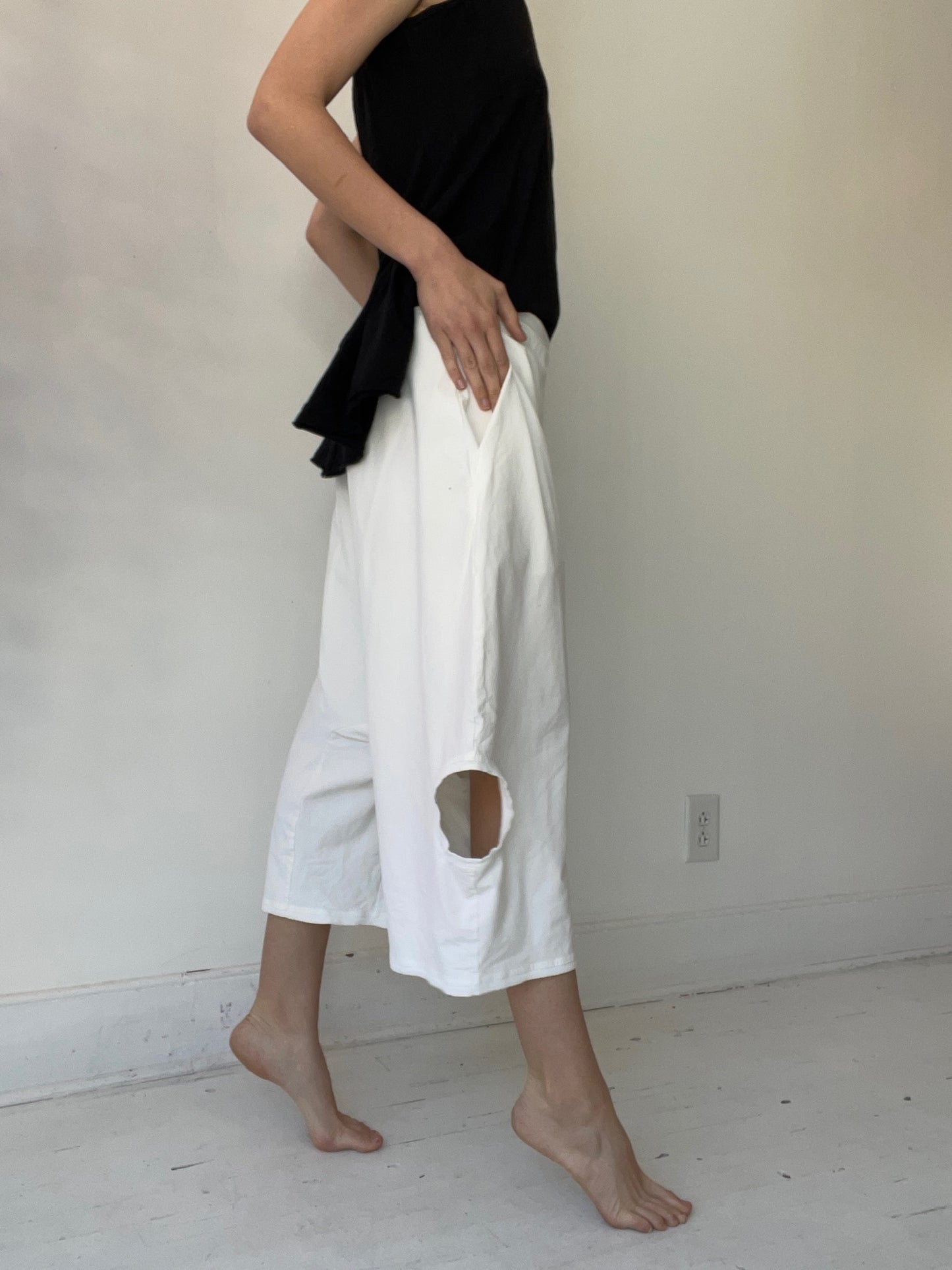 rundholz dip cut-out trouser