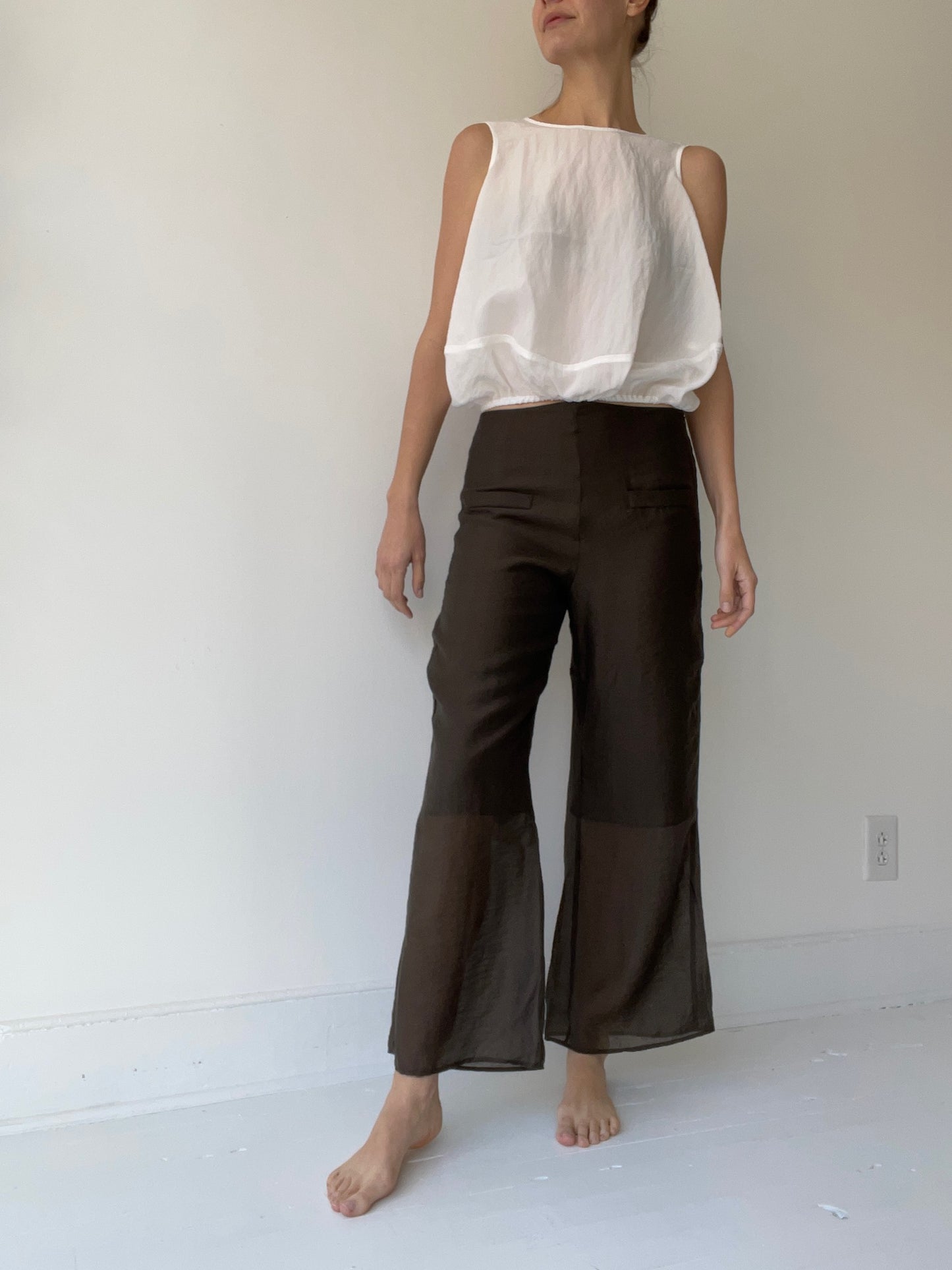 an egg top by shosh baby powder