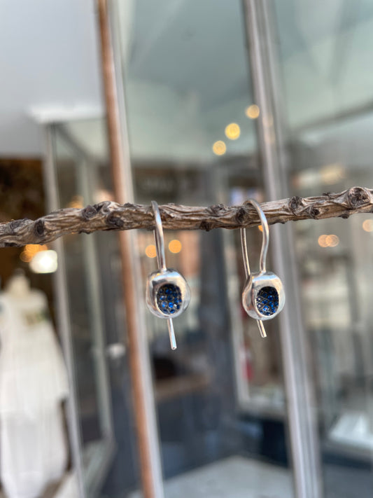 rosa maria dia sapphire earrings