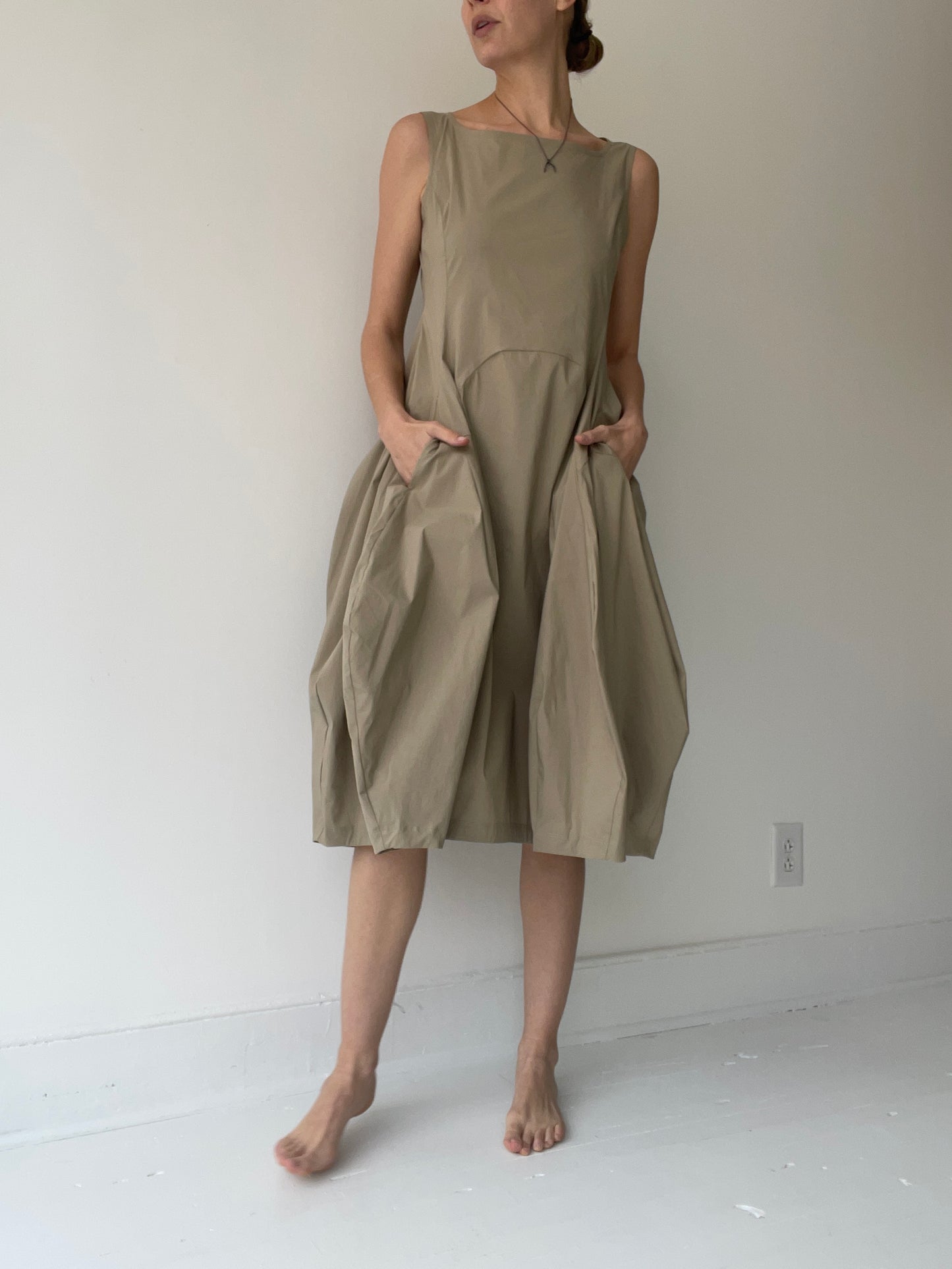 mainline dress KHAKI