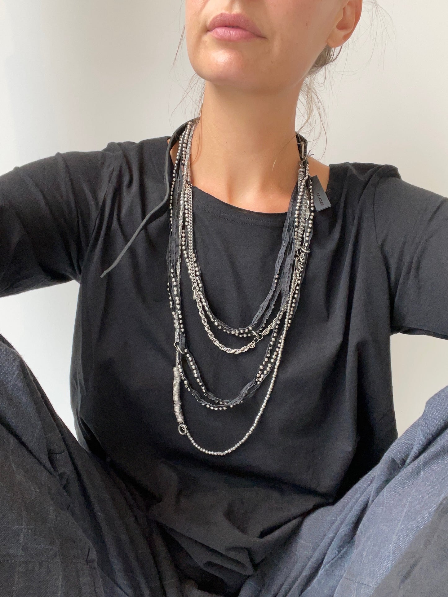 goti long multi necklace