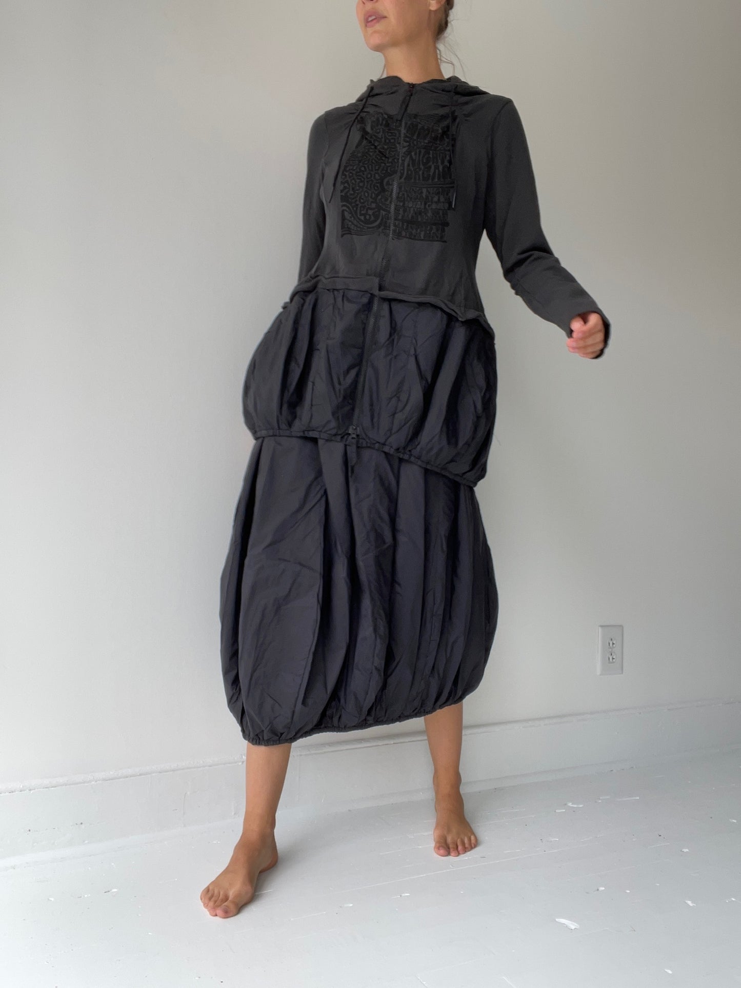 rundholz black label hooded zip jacket