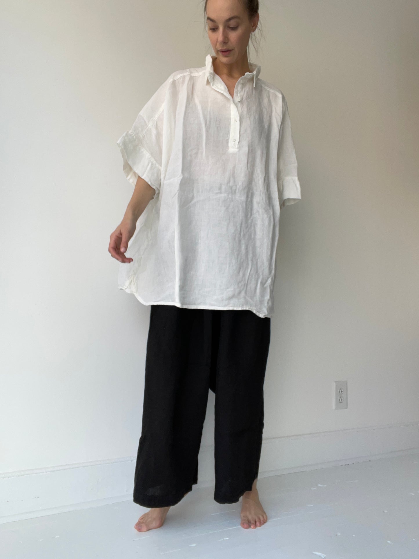 a linen tunic by rundholz black label 100