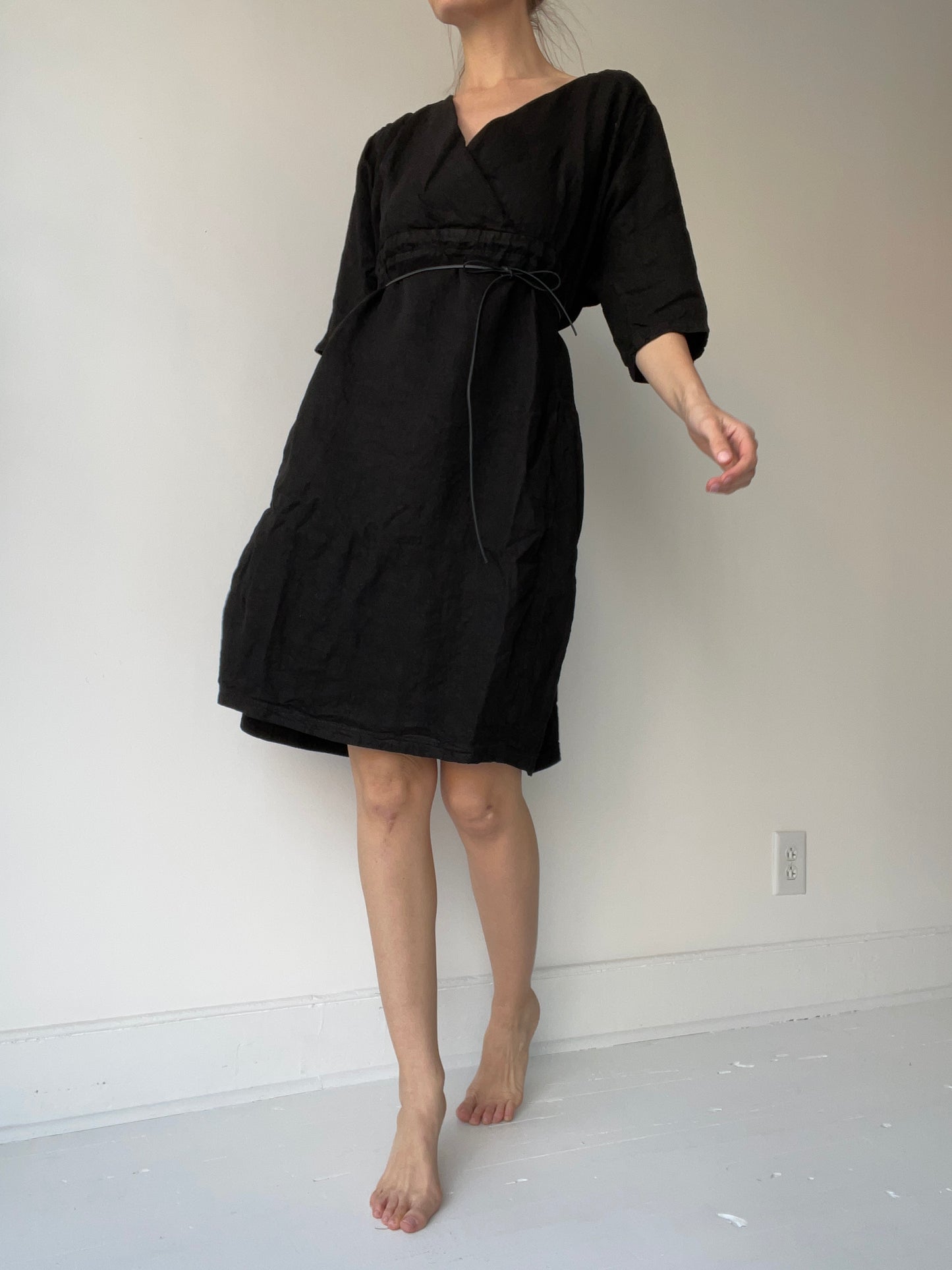 molly linen dress