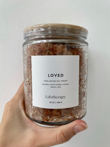 lifetherapy loved bath soaking salt