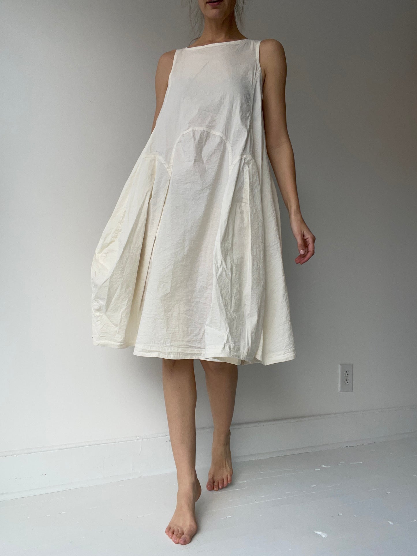 a rundholz mainline cream nettle dress