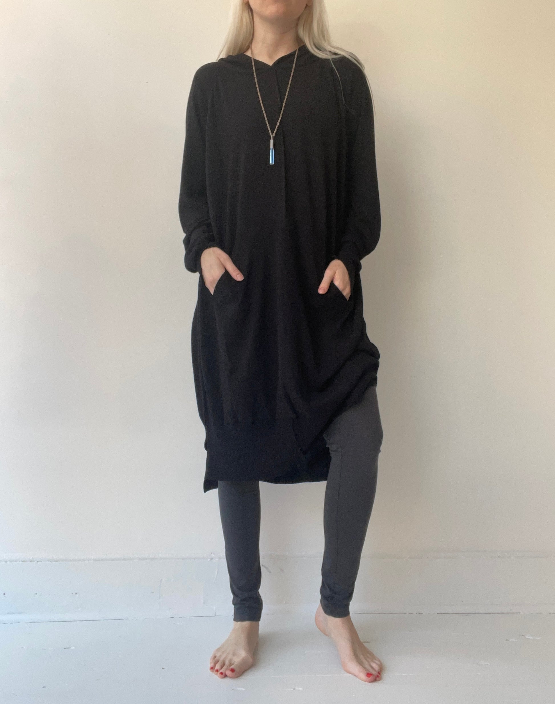 a summer knit oversized hoodie top by pal offner 87