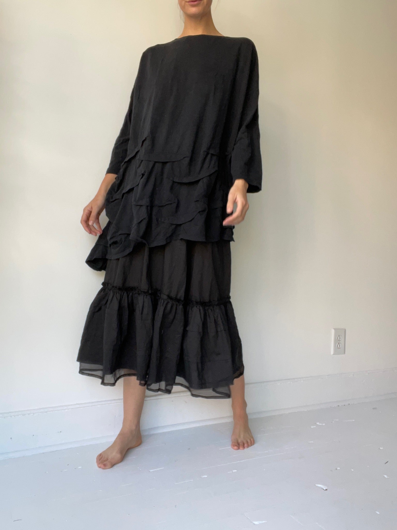 krista larson wavey dress