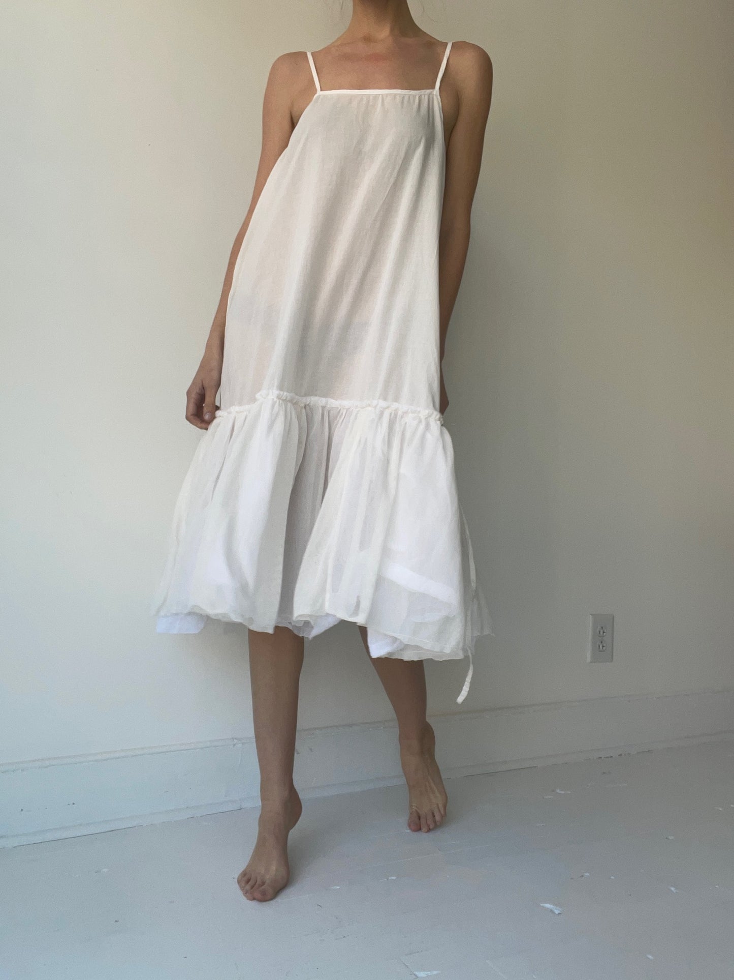 a foundation slip WHITE by krista larson 100