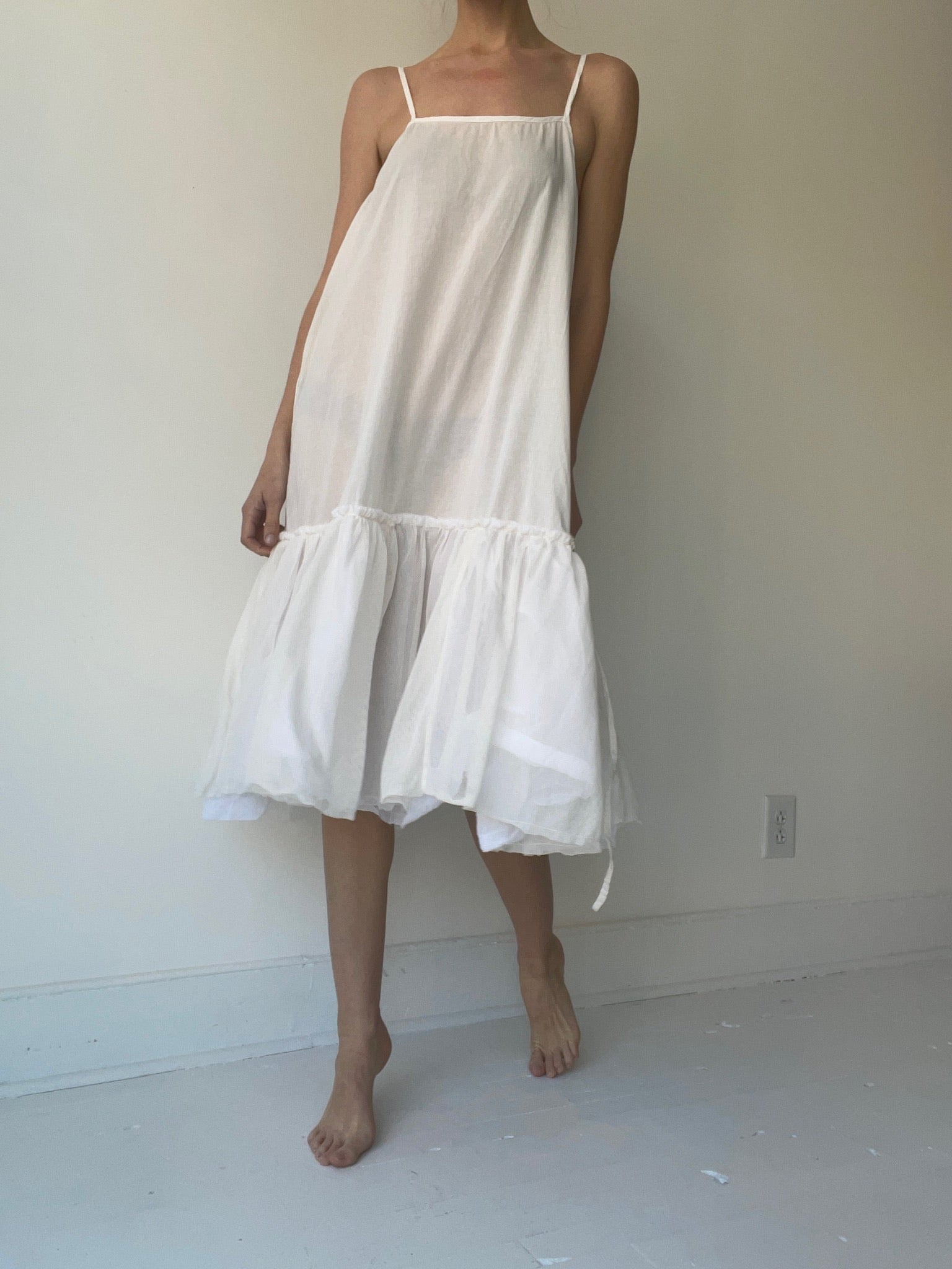 a foundation slip WHITE by krista larson 100