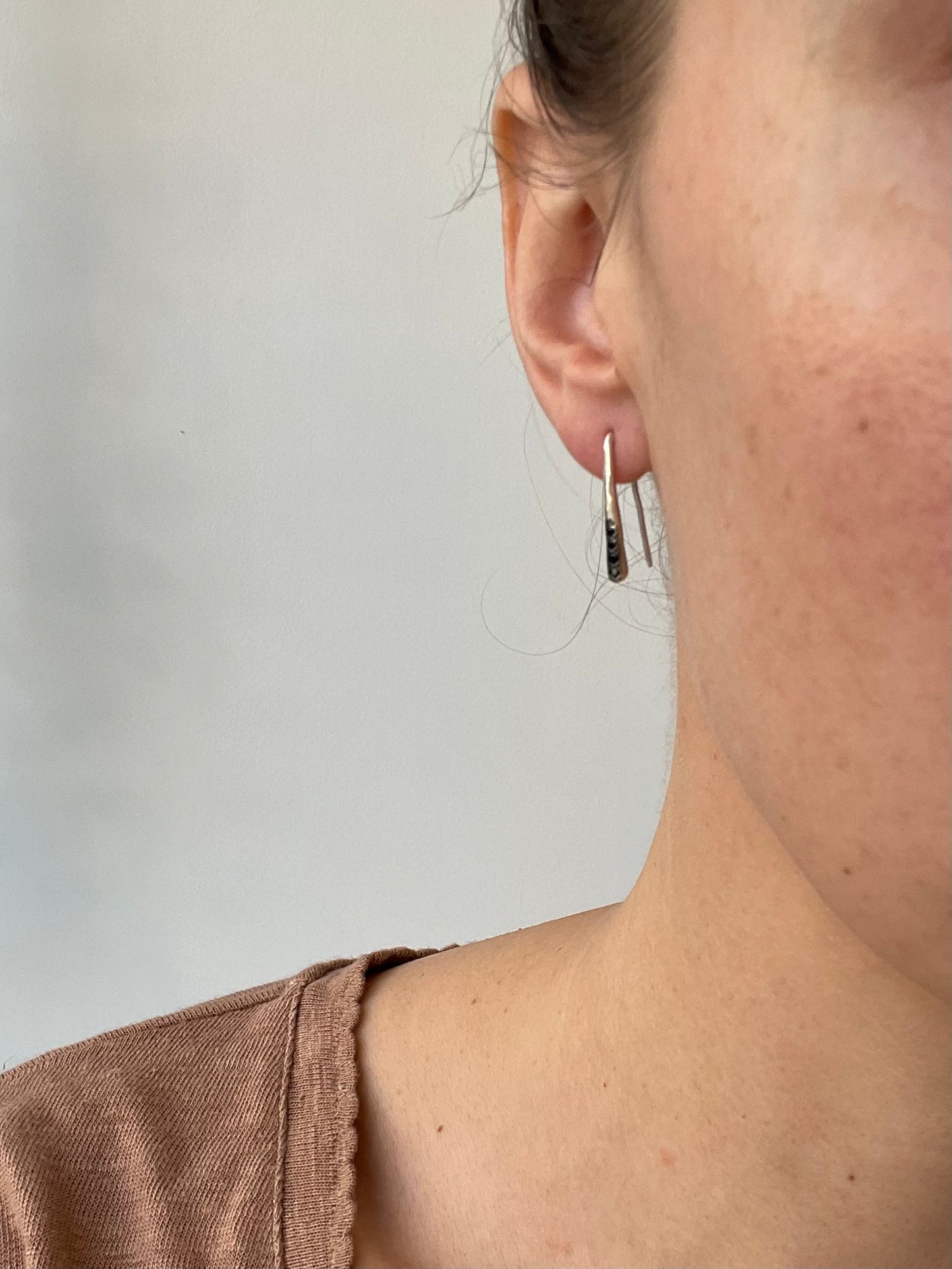 rosa maria berit diamond earrings