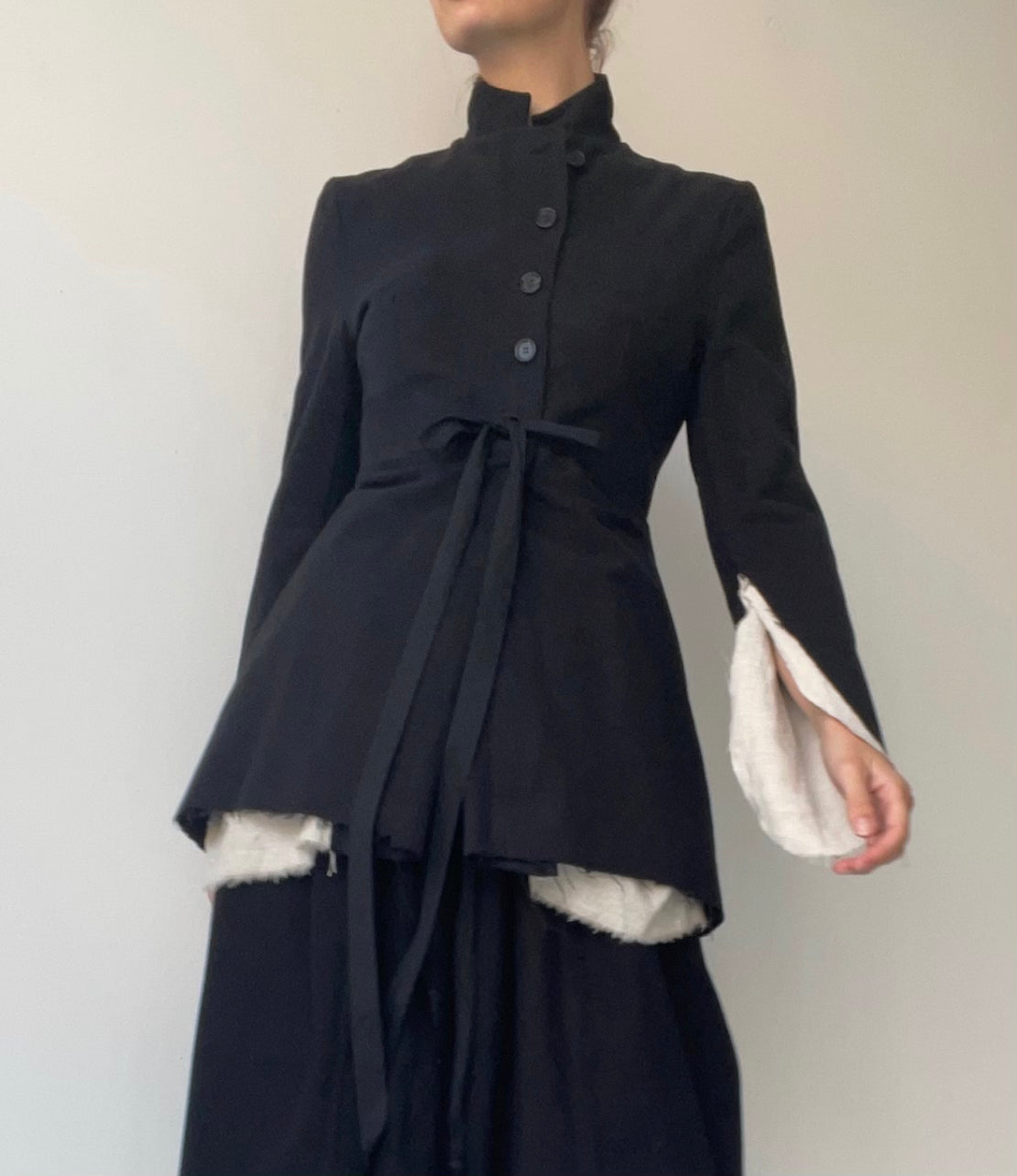 a moleskin frock coat by ash holden moleskin cotton