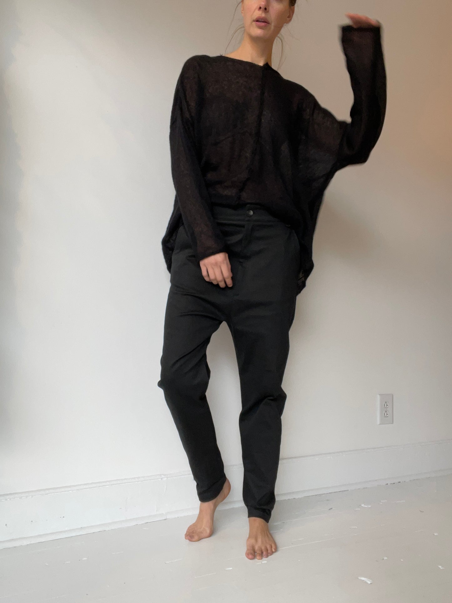 a pal offner b. low trouser pants