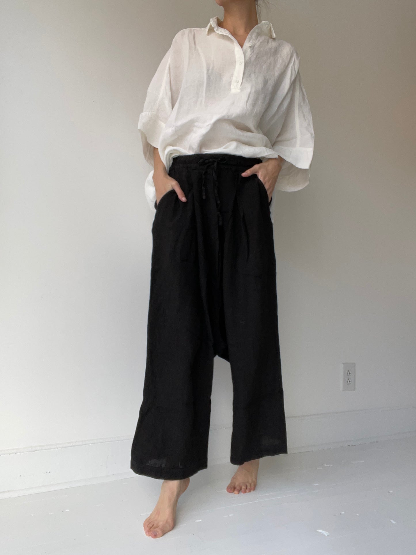 vic linen trouser