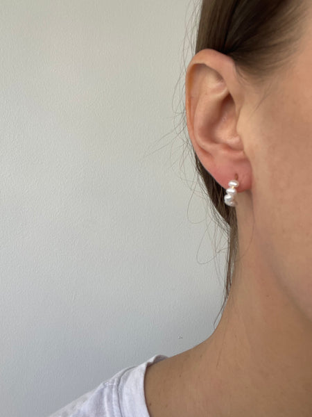 seed pearl hoops