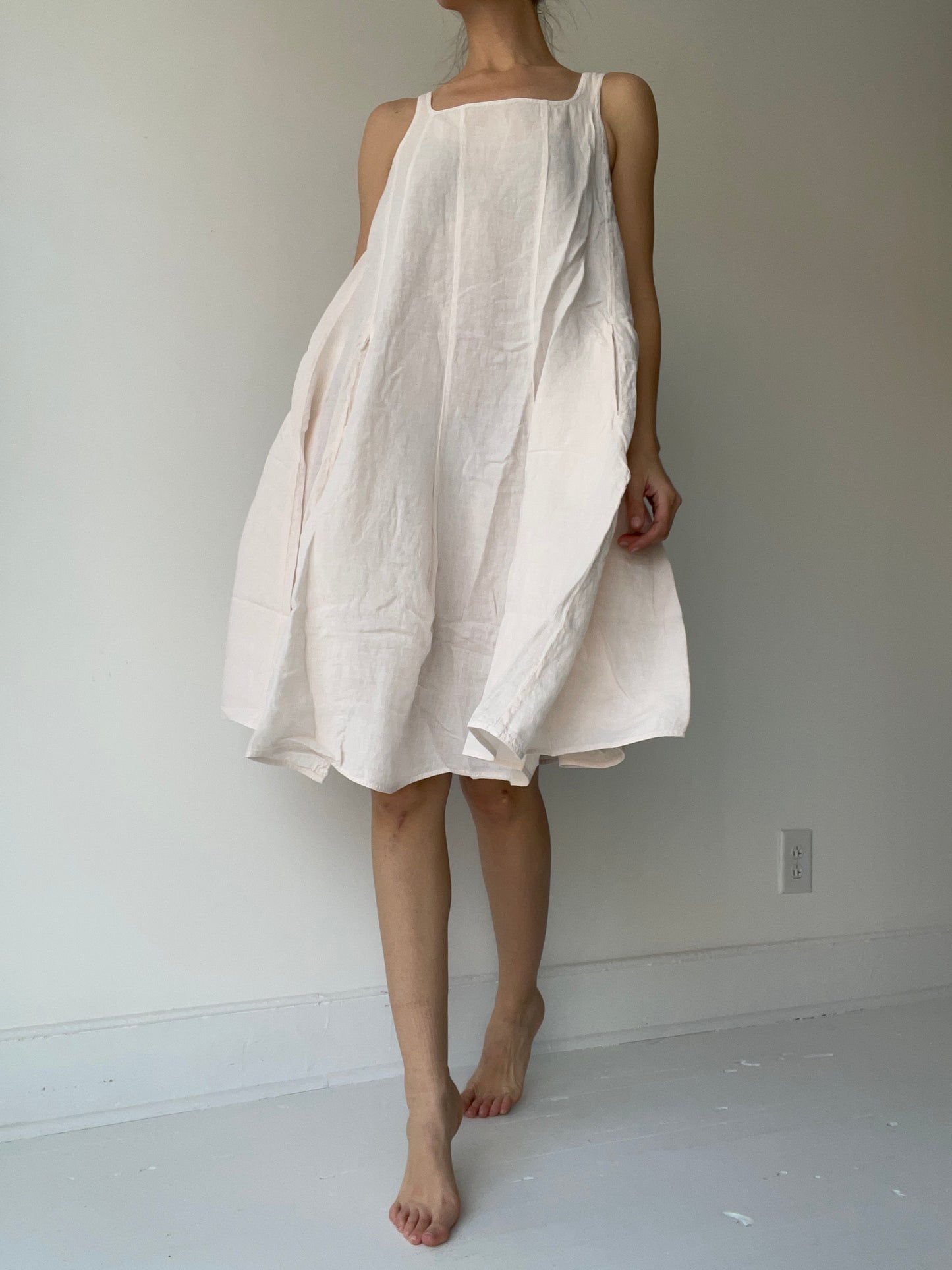 a linen rose dress by rundholz black label 100