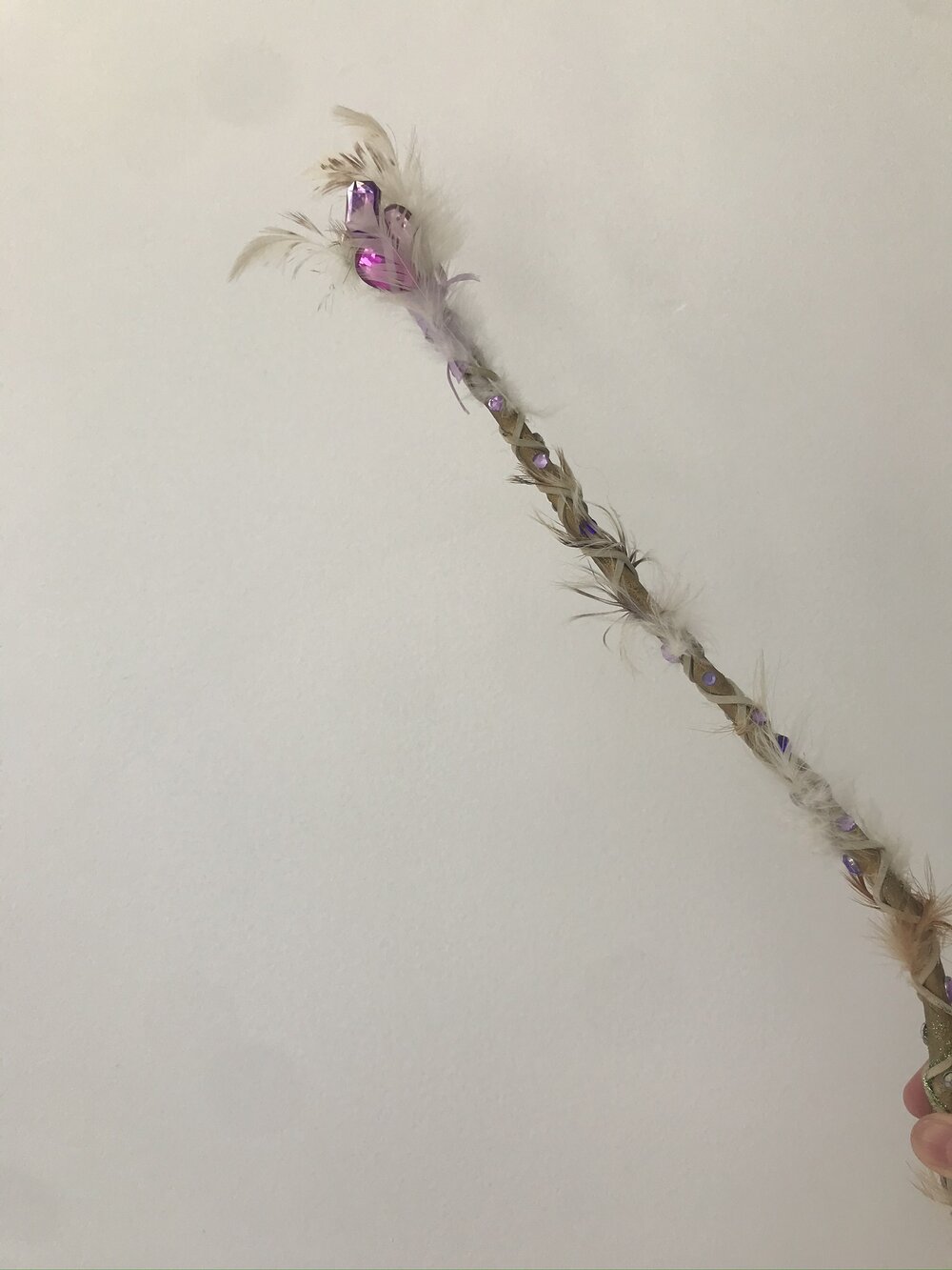a pink magic wand